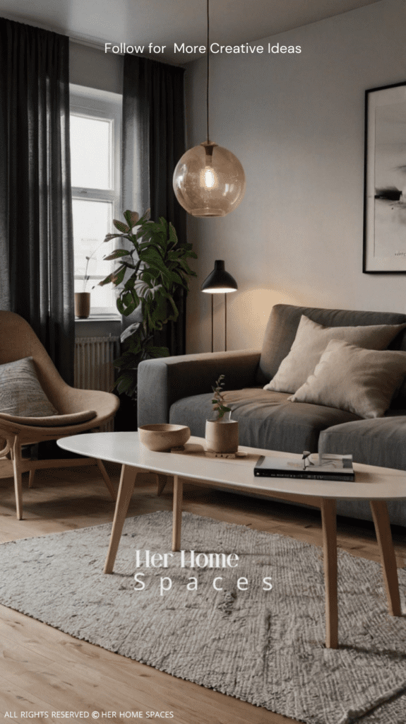 Modern Scandinavian living room