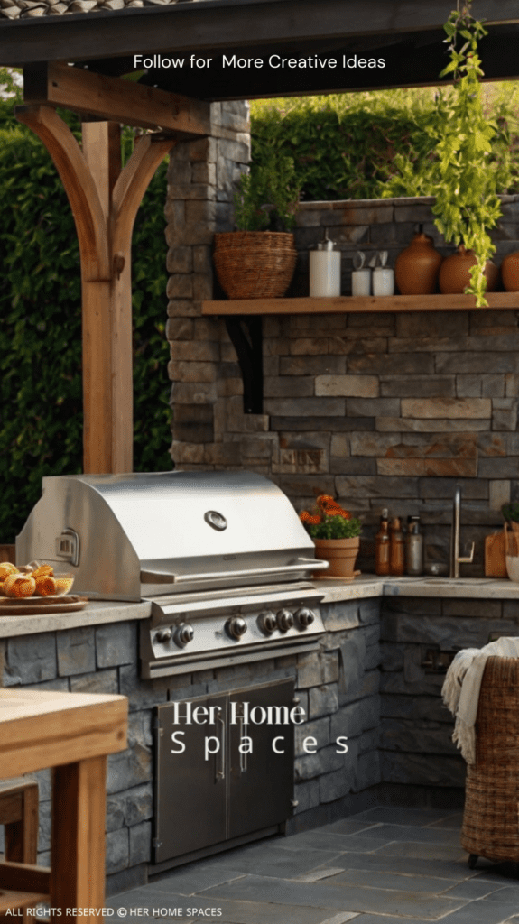  styles of outdoor kitchens.